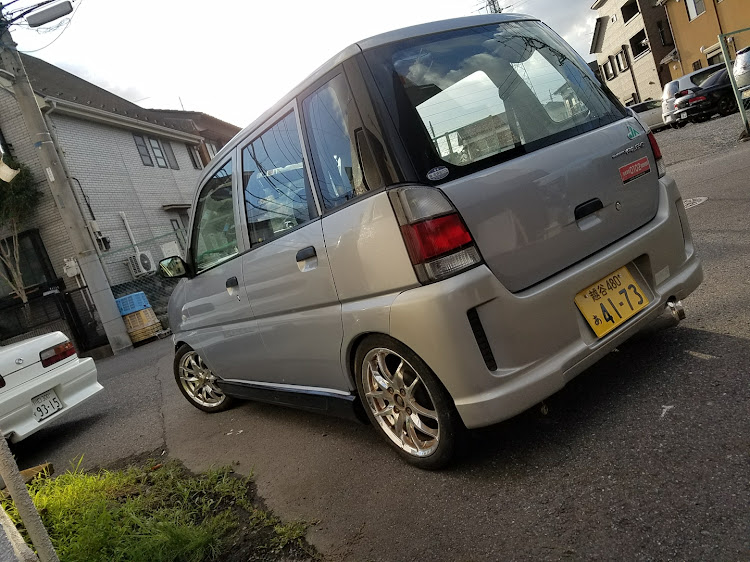 プレオのホイール交換・ドライブ・DIY・洗車に関するカスタム事例の投稿画像2枚目