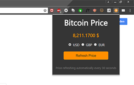 Bitcoin Price Widget small promo image