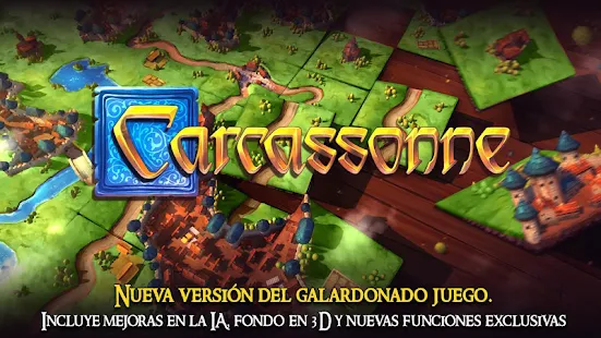  Carcassonne: El juego oficial -Losetas y táctica: miniatura de captura de pantalla  