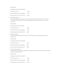 Biryum Biryani menu 2