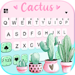 Cover Image of Descargar Tema de teclado Cactus Garden 1.0 APK