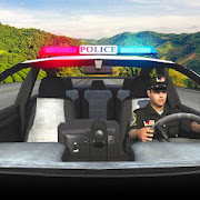 Offroad Police Car Driving  Icon