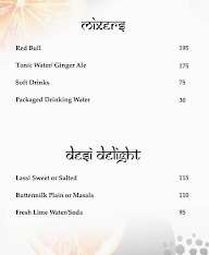 Aangan Restaurant menu 6