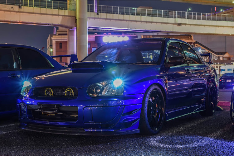 インプレッサ WRX STIの純正バンパーはいいぞ・インプレッサWRXSTI・大黒PA・インプレッサ・ドライブに関するカスタム事例の投稿画像9枚目