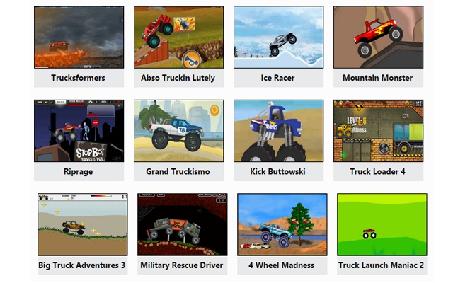 Monster Truck Games