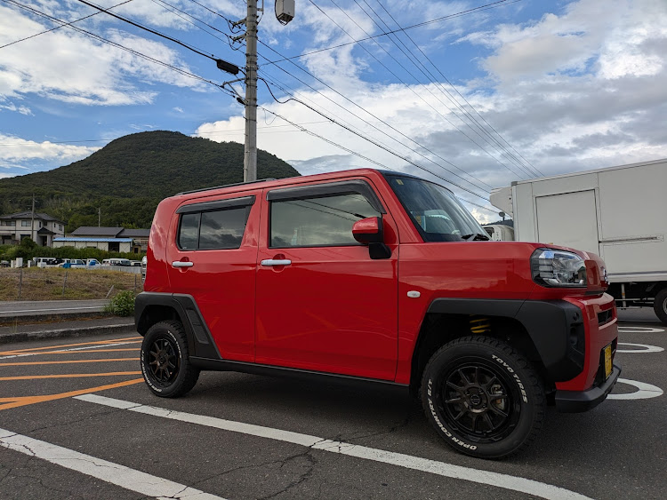 タフトの山と愛車に関するカスタム事例の投稿画像1枚目