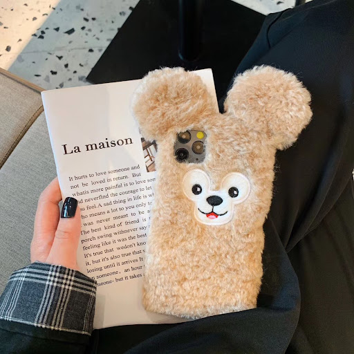 Title 3, Plush cute mobile phone case, protect your phon...