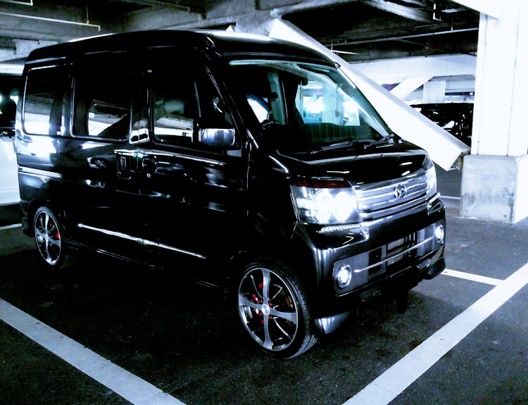 アトレーワゴンのショッピング・立体駐車場・斜め後ろに関するカスタム事例の投稿画像3枚目