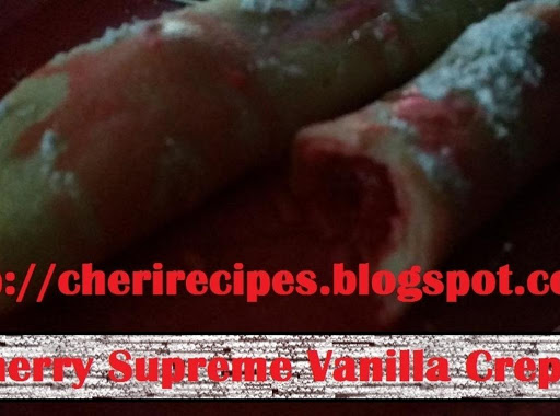 Easy and delicious Cherry Crepes