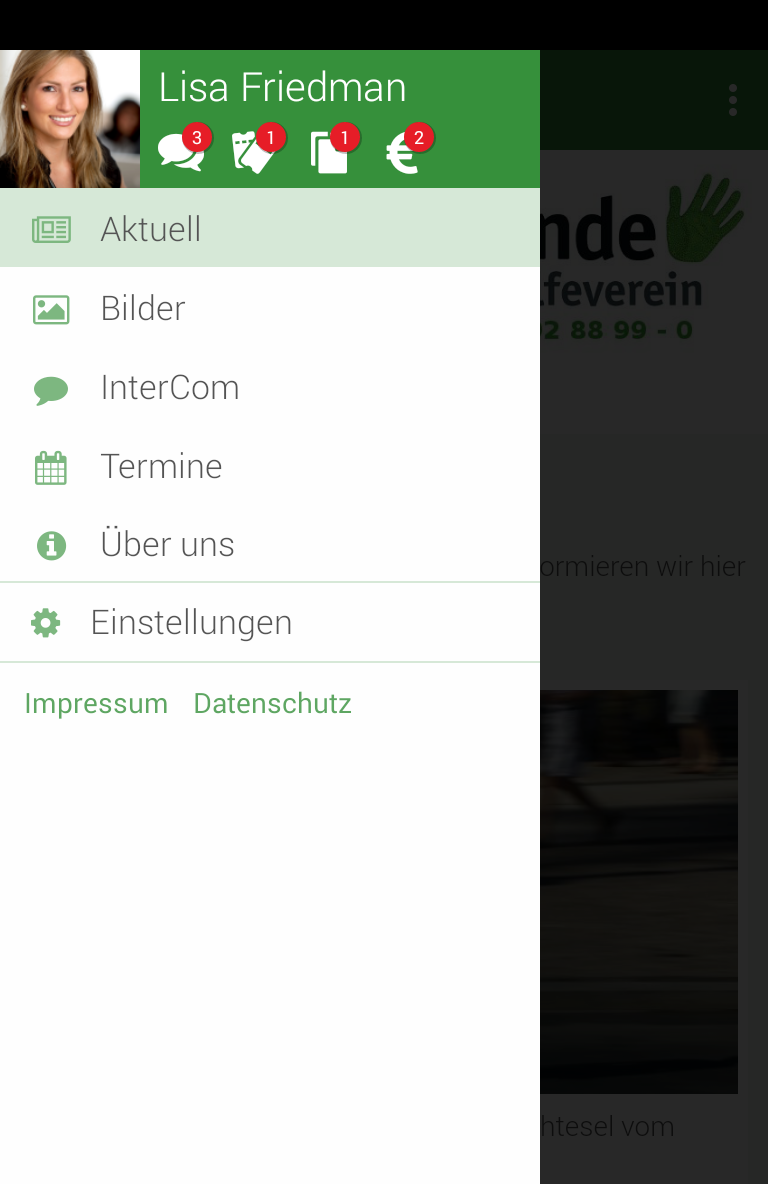 1000 Hände e.V. - Steuerhilfe Screen 2