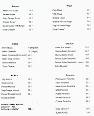 The TT Cafe menu 2