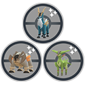 Cobalion, Terrakion, and Virizion