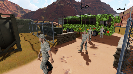 Robot Bus Army Simulator -  Grand City Wars 2020