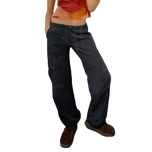Title 2, Ladies New All-match Solid Color Loose Straigh...