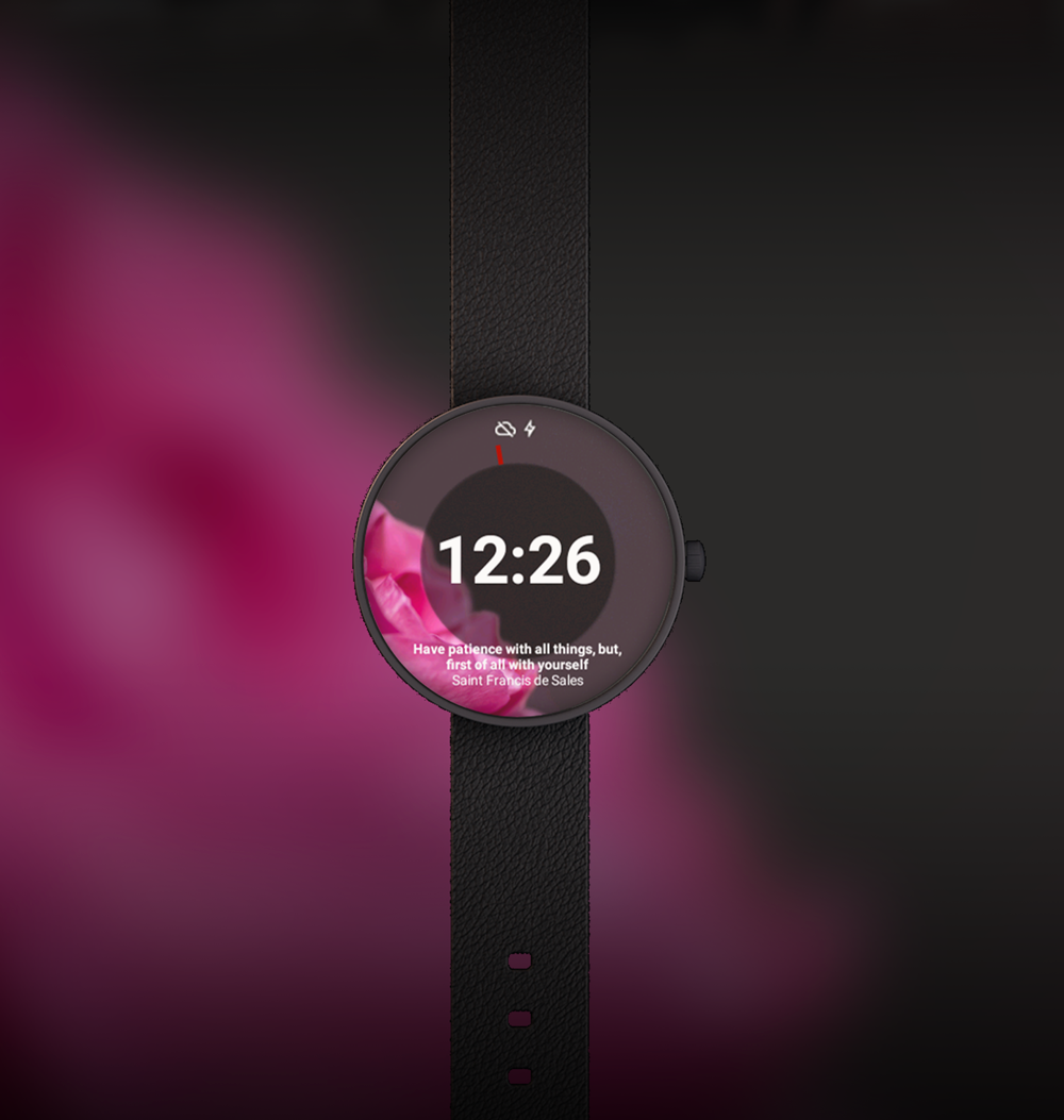 Android application Motivational Watch screenshort