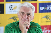 Bafana Bafana coach Hugo Broos.
