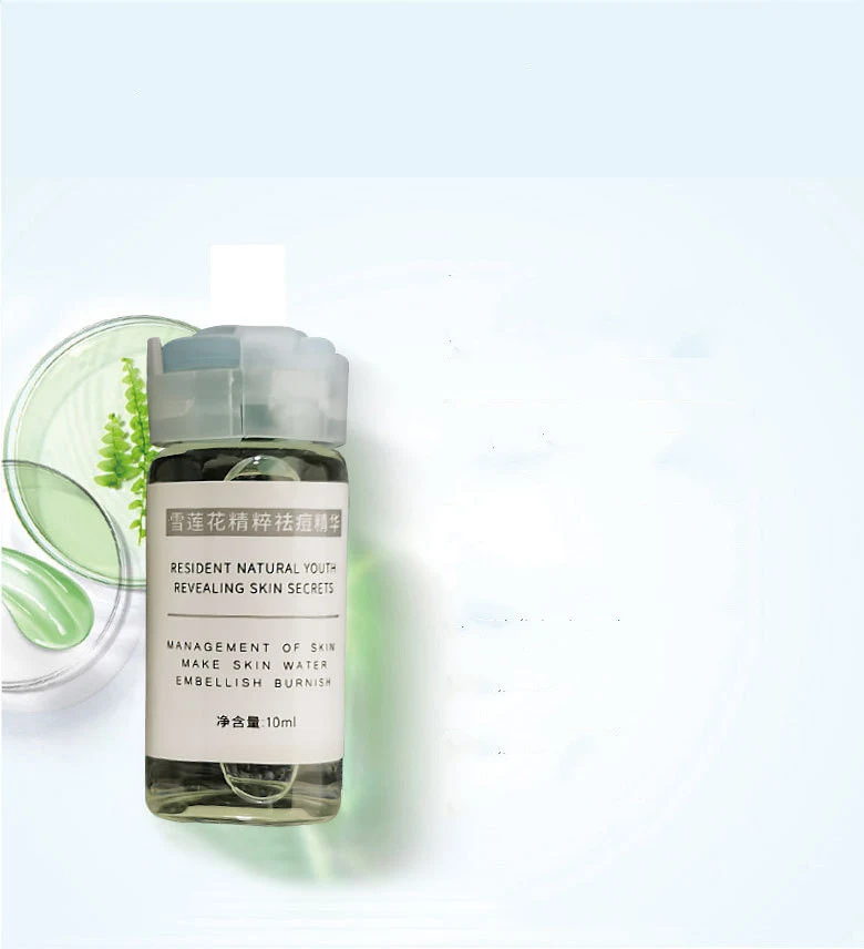 Crème anti-acné pour éliminer boutons et cicatrices Ensemble combiné Traitement complet pour une peau nette et sans imperfections.