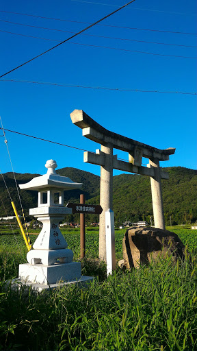 木津住吉神社　鳥居