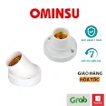 Đui Đèn Gắn Ốp Tường Ominsu E27 Đui Xoáy 27Mm , Đui Đứng, Đui Chếch Góc 45 Độ