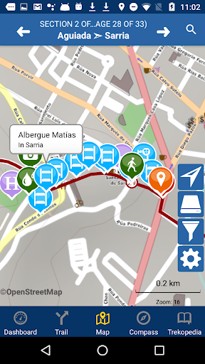 Offline Maps Camino Francés - From León