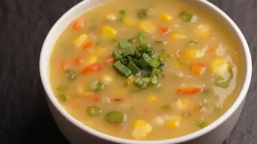 Sweet Corn Veg Soup