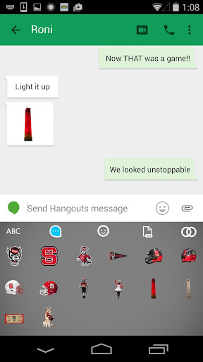 NC State Emoji Keyboard