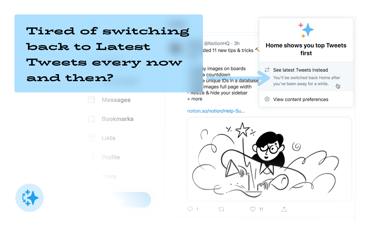 Auto-switch to Latest Tweets for Twitter Preview image 3