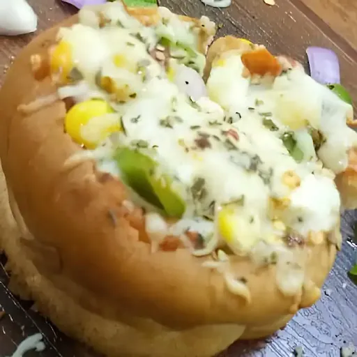 Veg Burger Pizza