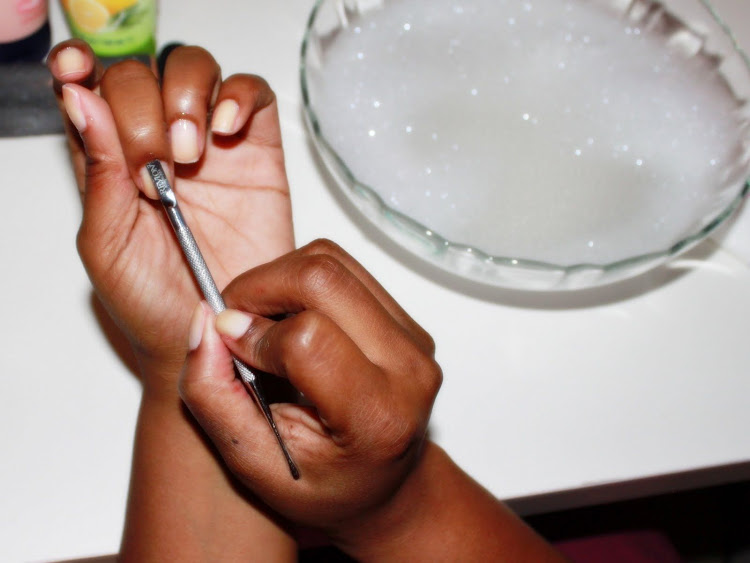 It is possible to do your own manicure at home.