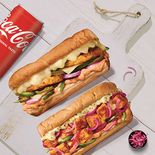 2 Veg Signature Subs + Coke (Save Upto Rs219)