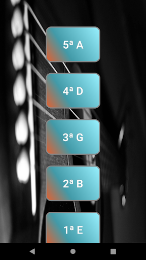 Screenshot Afinador de Violão