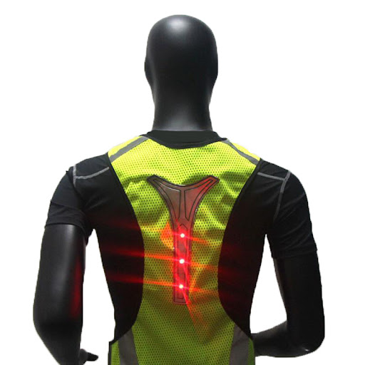 Title 1, LED Light Reflective Fluorescent Vest for Enhan...