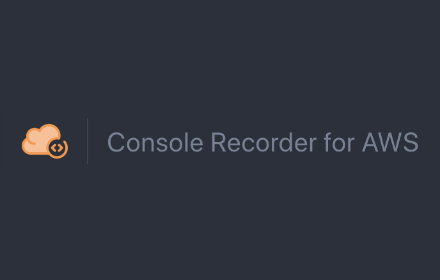 Console Recorder for AWS small promo image