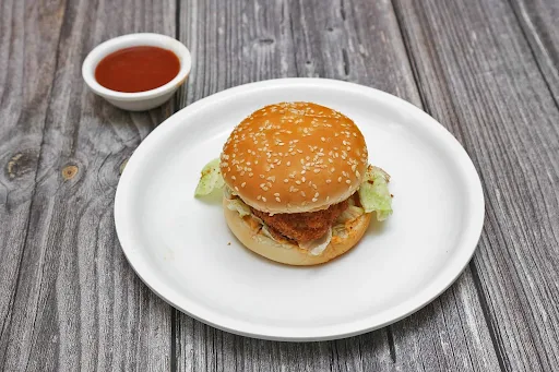 Crispy Fried Chicken Burger