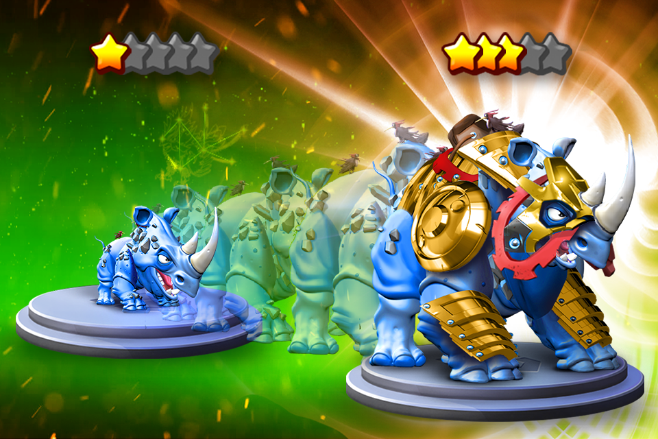 Android application Monster &amp; Commander screenshort