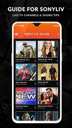 Guide for SonyLIV - Live TV Shows  Movies Tips