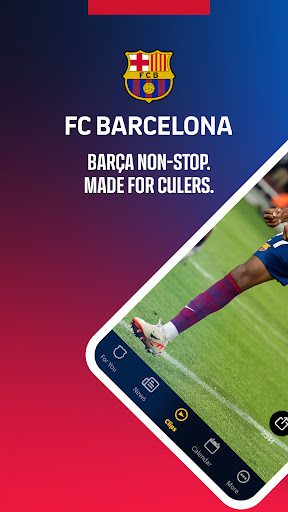 Screenshot FC Barcelona Official App