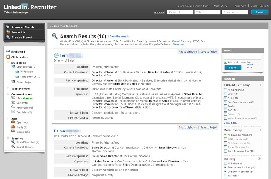 Easywebrecruitment Linkedin Recruiter Professional Services Review