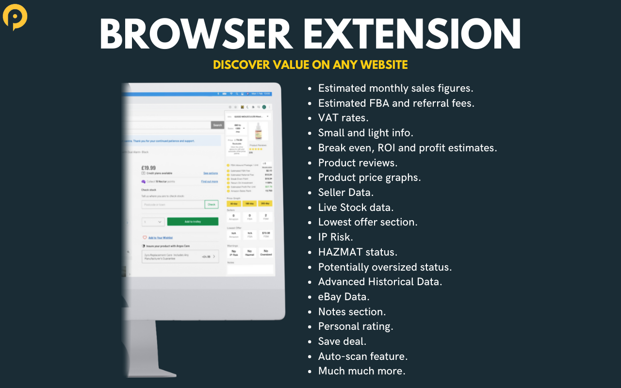 Profitl - Amazon FBA Deal Analysis Tool Preview image 2