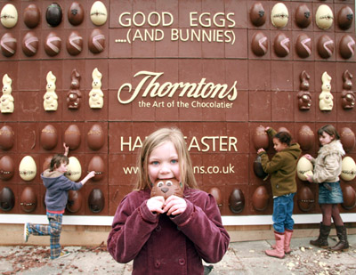 Chocolate Easter Billboard