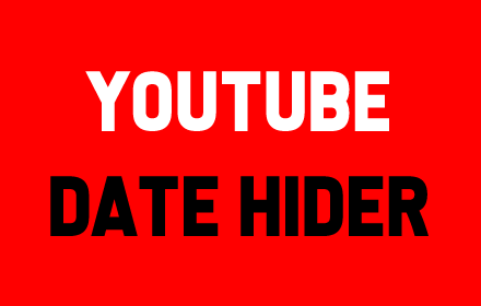 Youtube date hider small promo image