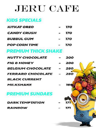 Jeru Cafe menu 3