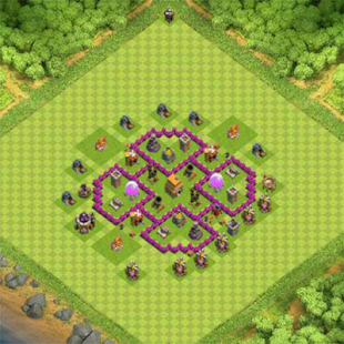 Town Hall 6 Hybrid Base Layouts(圖4)-速報App