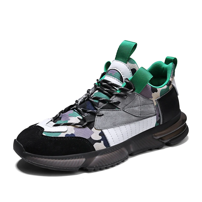 Breathable popcorn bottom jogging men's shoes for ultimate comfort and performance. Lightweight design for running and t