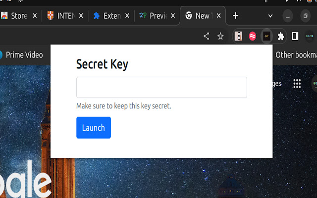 Locker chrome extension