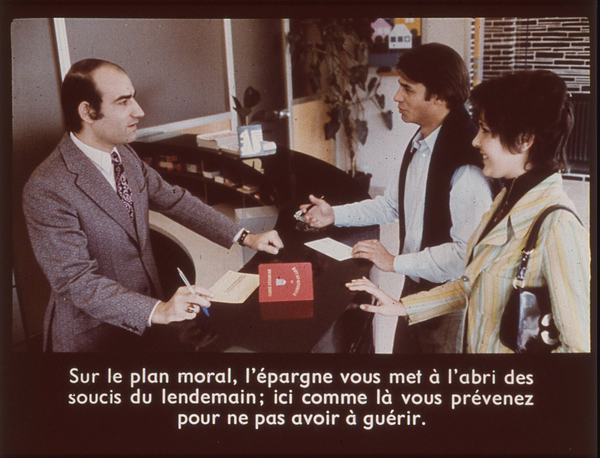 Films fixes et publicités de quartier (educational filmstrips) sur www.filmfix.fr : Vivre sainement
