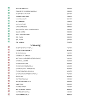 Skyloft Open Air Lounge menu 1