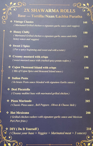 Omakase Annanagar menu 1