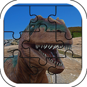 dinosaur puzzles and games  Icon