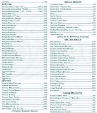 Pranaam Fine Dine menu 3